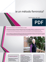 ¿Existe Un Método Feminista? Presentación