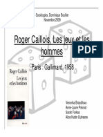 Caillois Jeux Et Hommes PWP