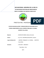 Establecimiento de Un Vivero Agroforestal para La Producción de Plantas