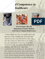 Cultural Competence in Healthcare