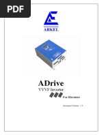 Adrive - User - Manuel - v17 - Manual of Adrive - GBR - V0506