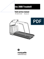 Manual de Servicio Treadmill 2000