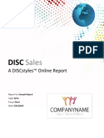 Disc Sales