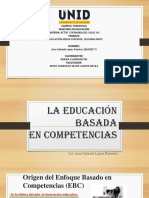 La Educación Basada en Competencias