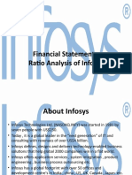 Financial Statements Ratio Analysis of Infosys