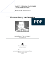 ACTAS DE LAS XIV JORNADAS NACIONALES AGORA - Merleau-Ponty EN DISCUSIÓN PDF