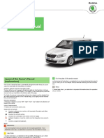 Skoda Fabia Owners Manual