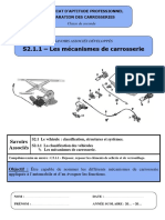 Cours Eleve Les Mecanismes de Carrosserie