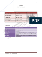 Social Work Research: Role Name Affiliation