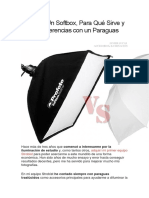 Qué Es Un Softbox y Un Paraguas