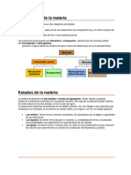 Clasificación de La Materia