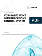 Indra-Voip-Based Voice Communications Control System 0 PDF