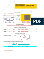 Calculo de Placas Base
