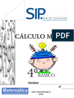 CUADERNILLO 4ºbásico.