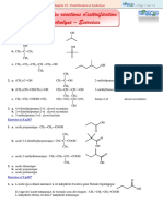 C10Chim - Esterification - Hydrolyse - Synthese - Exos - Berthelot PDF