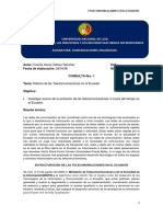 Historia de Las Telecomunicaciones