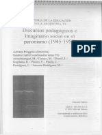 Educacion en Peronismo Puiggros Rodriguez