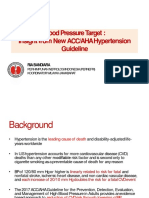 Blood Pressure Target: Insight From New ACC/AHA Hypertension Guideline