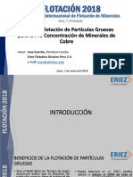 Jose Concha - Uso de La Flotación de Partículas Gruesas para La Pre-Concentración de Minerales de Cobre PDF