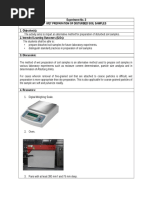 Experiment No. 3 Wet Preparation of Disturbed Soil Samples 1. Objective (S) : 2. Intended Learning Outcomes (Ilos)