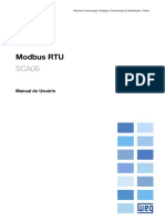 WEG Sca06 Manual Da Comunicacao Modbus 10001625768 Manual Portugues BR