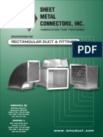 Rectangular Duct & Fittings: Specifications For