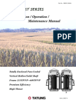 Installation Operation Maintenance Manual (Harvest Series)