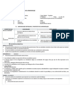 Sesión de Aprendizaje PFRH 2º TTT