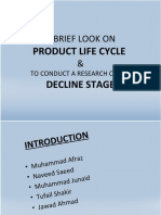 A Brief Look On &: Product Life Cycle