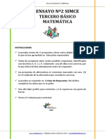 Ensayo2 Simce Matematica 3 Basico