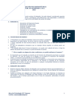 Informativo para Empresas Psicosensotécnicos 2015-2016 Nueva Denominación