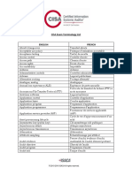 CISA Exam Terminology FR - 1509 PDF