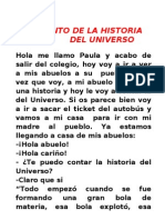 Cuento Del Universo Paula García 6ºb