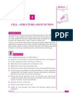 Cell Structure and Function NIOS PDF