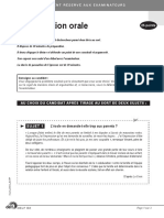 Delf Dalf b2 TP Examinateur Sujet Demo PDF