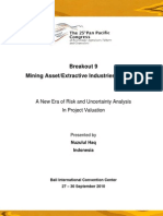 Day 3 - BO.9.2 - A New Era of Risk and Uncertainty Analysis in Project Evaluation For Improved Decision Making