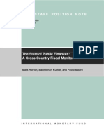 The State of Public Finances IMF