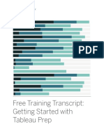 Getting Started With Tableau Prep