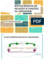 Aula 2 Elementos Da Comunicação e Funções Da Linguagem