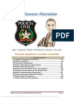 526 Questoes - Fepese - POLÍCIA CIVIL