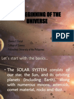 Lesson 1 The Beginning of The Universe PDF