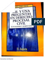 Maria Cerra Ortiz Mil y Una Preguntas en Derecho Procesal Civil PDF