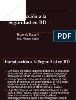 Introducción A La Seguridad en Base de Datos