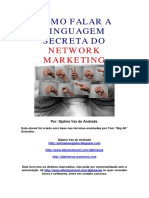 A Linguagem Secreta Do Network Marketing