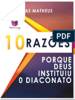 11 Razões, Porque Deus Instituiu o Diáconato