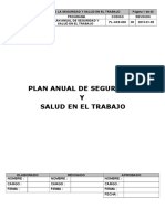 Modelo de Programa Anual de Seguridad