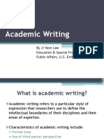 Writing An Academic Essay Update