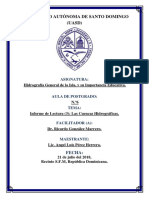 Informe Lectura (3) Cuencas Hidrograficas