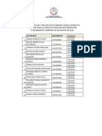 Listado Estudiantes Jurados Votación - 0 PDF