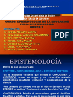 EPISTEMOLOGÍA